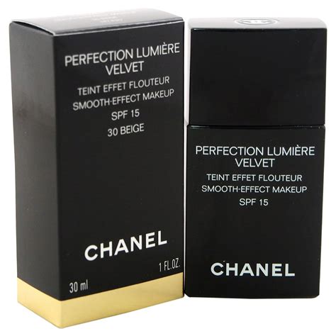 chanel perfection lumiere velvet smooth effect foundation in beige 30|what replaced Chanel perfection lumiere.